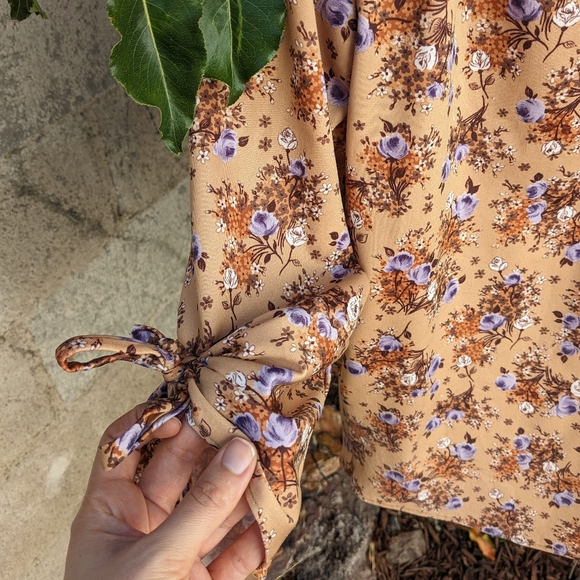 70s VTG Floral top - Picture 5 of 5